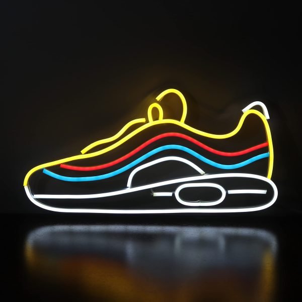 shoe neon sign shoe neon sign
