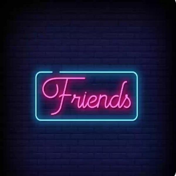 pink neon sign