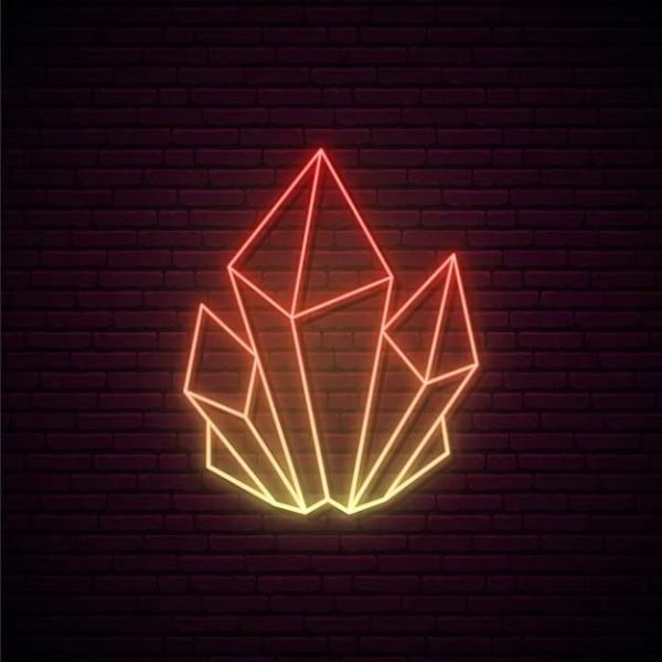 crystal neon sign crystal neon sign