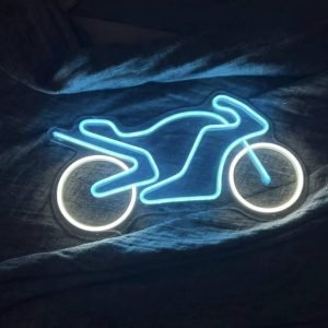 neon bike sign