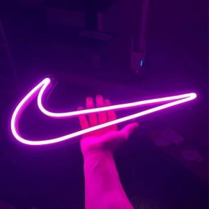nike neon sign