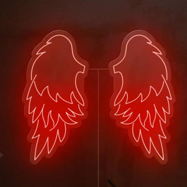 shop neon signs neon light wings