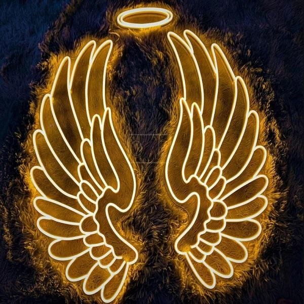 custom neon lights india neon angel wings