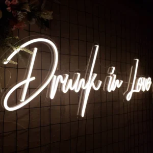Service Page Custom Neon Thought