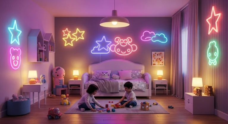 Neon room lights